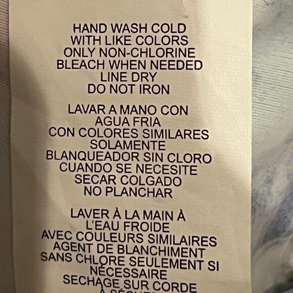 Island Escape Mali Bloom Tahiti Printed Tank White Multicolor Womens Size 10 NWT - Picture 7 of 8